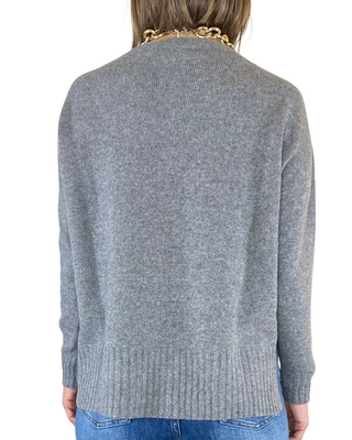 Habiti - Maglia spacchi laterali - GRIGIO