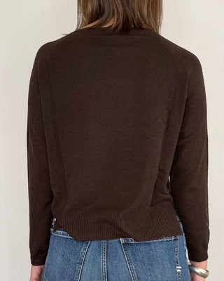 Susy Mix - Maglia spacchi - MORO