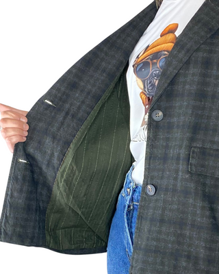 CADì - Blazer check - ANTRACITE