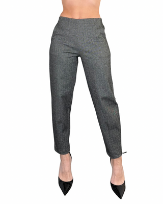 Susy Mix - Pantalone ovetto punto milano - NERO