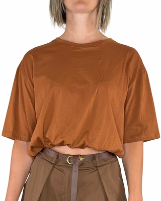 Habiti - T-shirt rimborsata - MATTONE
