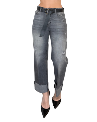 Haveone - Jeans Mandy - GRIGIO