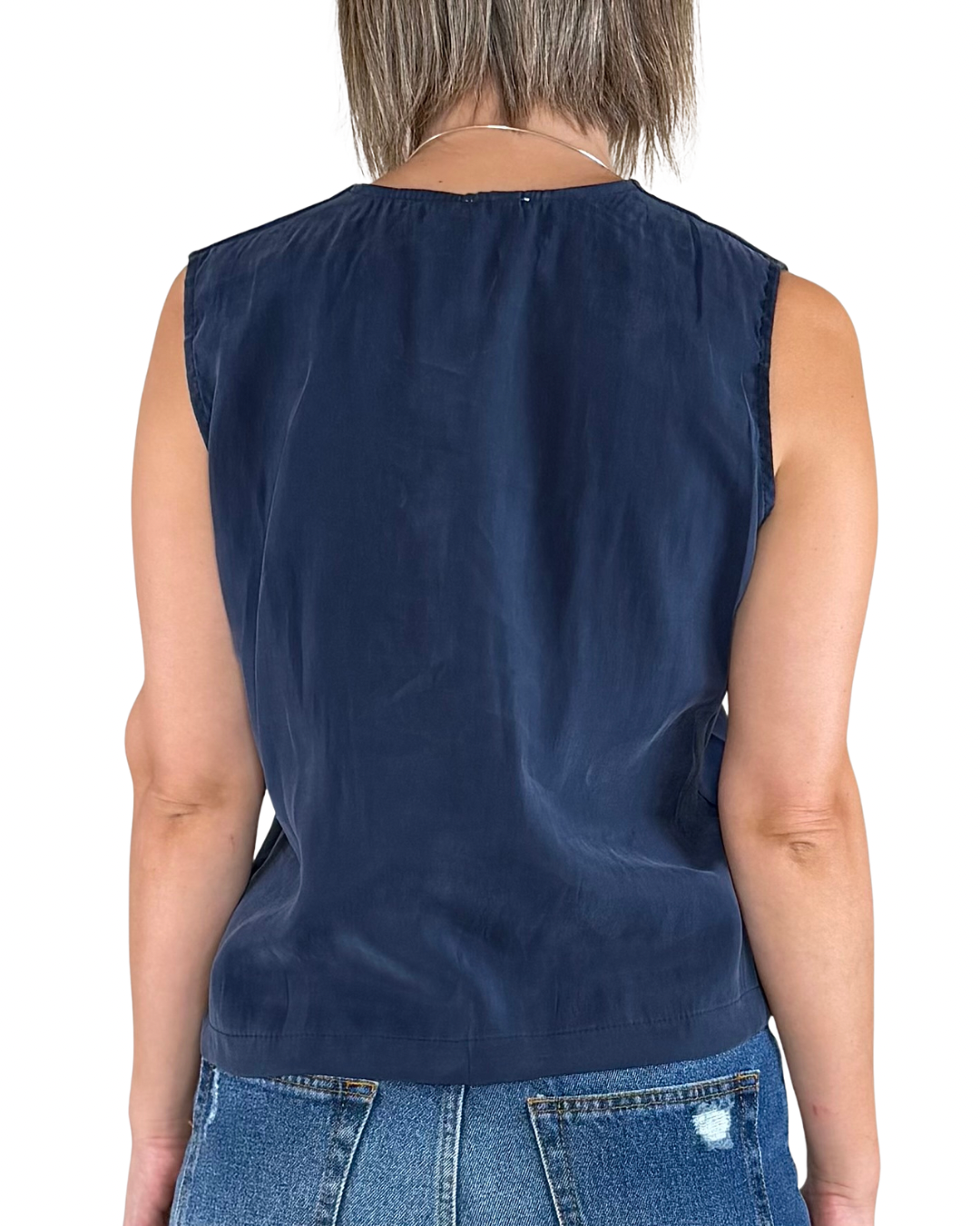 CADì - Gilet modal - BLU