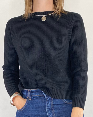 Susy Mix - Maglia punto inglese - NERO