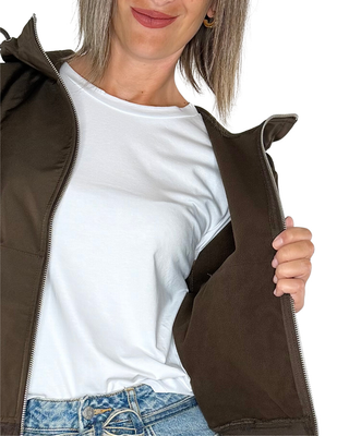 JJXX - Bomber softshell - MORO