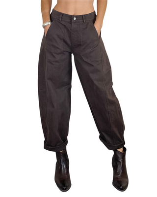 CADì - Pantalone ovetto - MORO