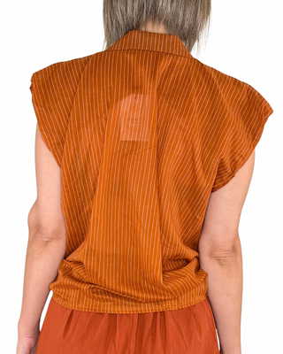 Habiti - Camicia Grazia - MATTONE