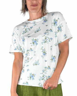 Habiti - T-shirt provenzale - CELESTE
