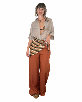 Habiti - Pantalone Brigida - MATTONE