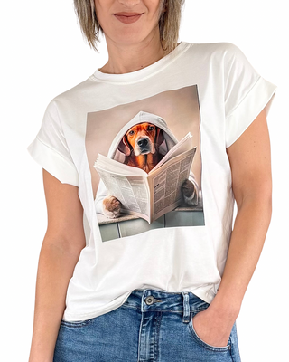 Habiti - T-shirt z nadrukiem - GAZETA