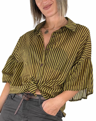 Habiti - Camicia Giovanna in mussola di cotone - OLIO