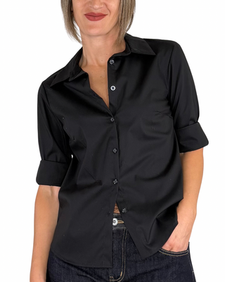 Habiti - Camicia basica - NERO