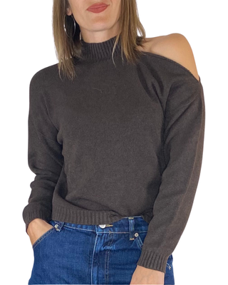 Susy Mix - Lupetto cut-out - MORO