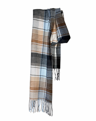 Susy Mix - Sciarpa scozzese - CELESTE