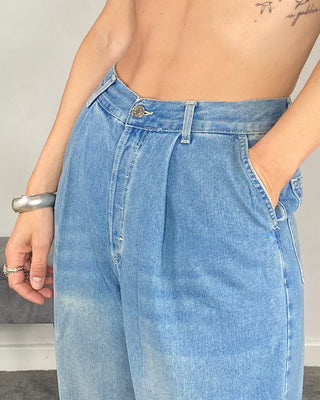 Vicolo - Jeans palazzo corto pences - JEANS