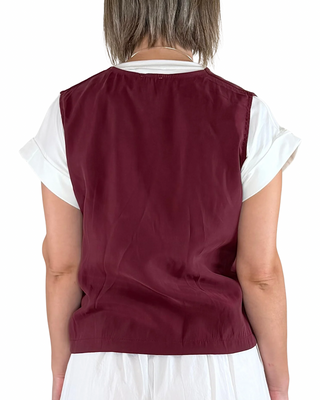 CADì - Gilet modal - BORDEAUX