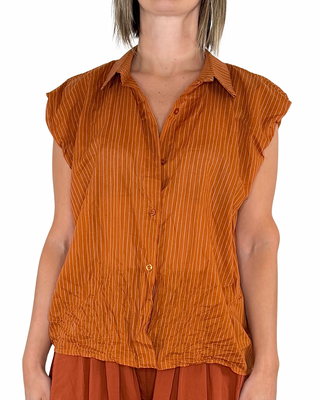 Habiti - Camicia Grazia - MATTONE