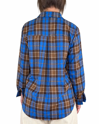 Habiti - Camicia flanella check - ROYAL