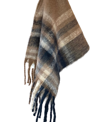 Susy Mix - Sciarpa scozzese - MORO