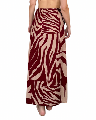 Habiti - Gonna Circe - ROSSO INDIA