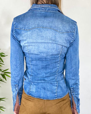 Habiti - Schmales Jeanshemd - JEANS