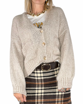 Habiti - Cardigan mohair - BURRO