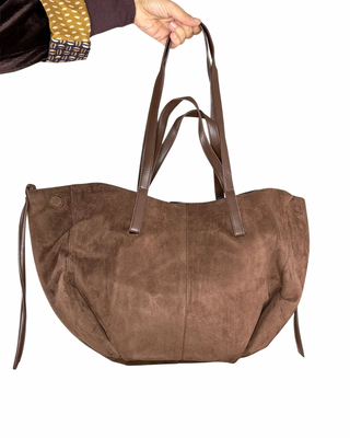 Habiti - Shopper ecopelle - MORO