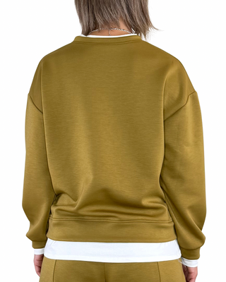 Habiti - Coordinato scuba t-shirt - OLIO