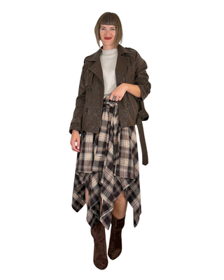 Habiti - Gilet a scatola - BURRO