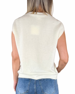 CADì gilet scatola panna - vista posteriore