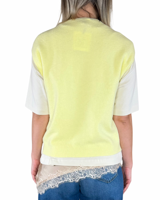 CADì gilet scatola giallo - vista posteriore