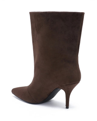 Habiti - Stivaletti in Camoscio Slouchy - MORO