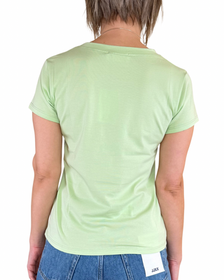 Habiti - T-shirt basica cotone - PISTACCHIO