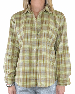 Habiti - Camicia quadri - PISTACCHIO