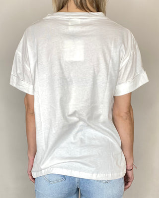 CADì - T-shirt over "Fun is back" - BIANCO