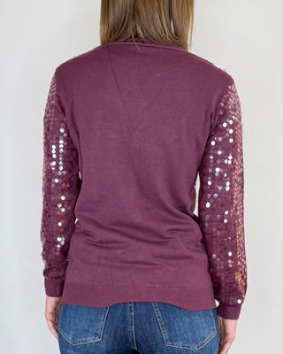 Susy Mix - Cardigan paillettes - VINO