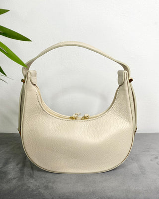 CADì – Halbmondtasche aus echtem Leder – BURRO