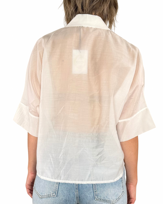 Habiti - Camicia Brenda a scatola - BIANCO