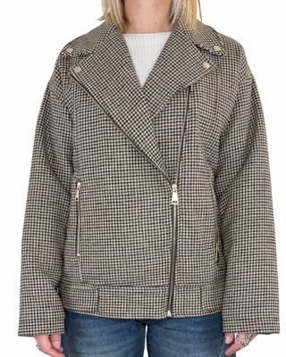 Tensione In - Chiodo over pied-de-poule - MORO