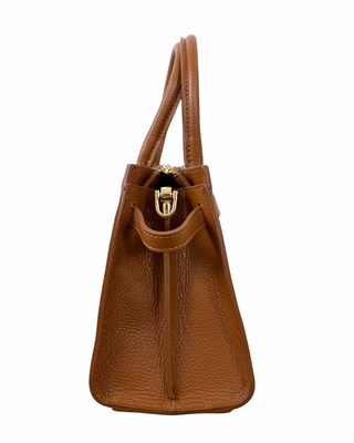 Habiti - Borsa Birkin pelle martellata - cuoio