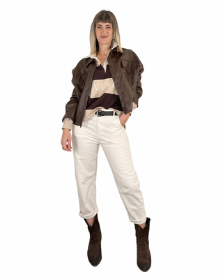 Bomber moro + Felpa moro + Pantaloni burro