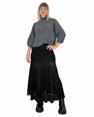 Susy Mix - Gonna lunga pizzo - NERO