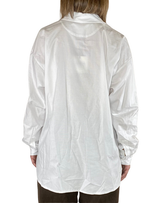 Tensione In - Camicia over oxford - BIANCO