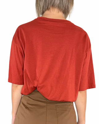 Habiti - T-shirt rimborsata - RUGGINE