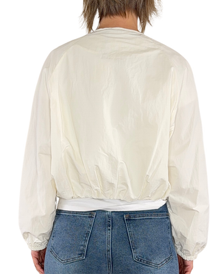 Habiti - Bomber in nylon - PANNA