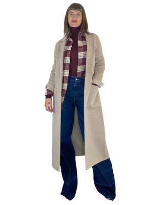 Vicolo - Camicia check flanella - BORDEAUX