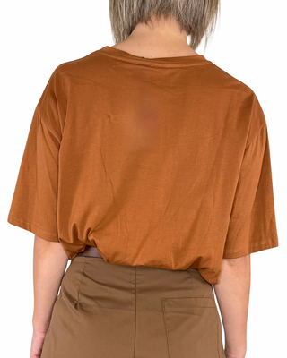 Habiti - T-shirt rimborsata - MATTONE