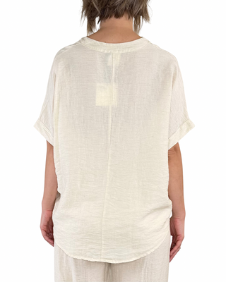 CADì - Coordinato in tencel e lino - ECRU'