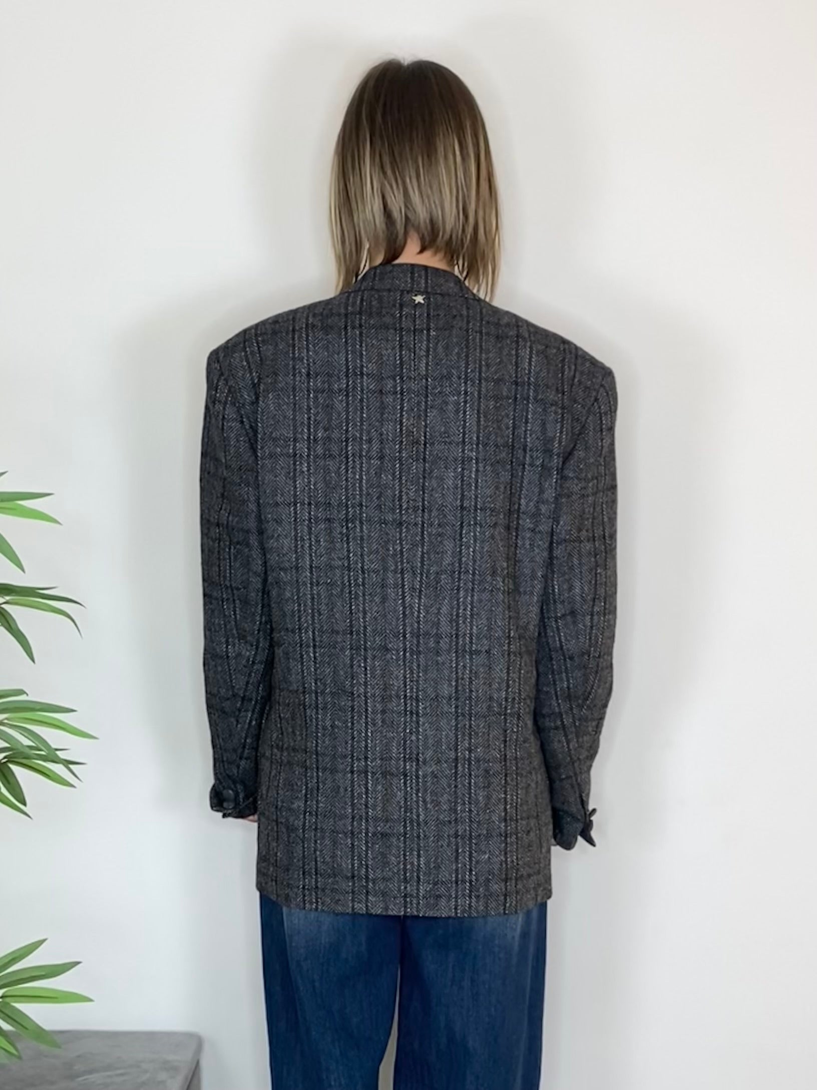 Blazer vintage pezzo unico - ANTRACITE