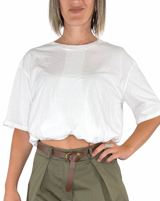Habiti - T-shirt rimborsata - BIANCO